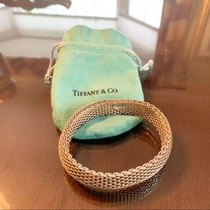 Tiffany Sterling Silver 925 Mesh Bracelet